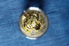 Ye Sheng Cha infusion glass of water