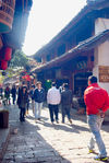 Streets and shops of old Lijiang