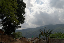  Nanpo Lahu village on the heights of Bing Dao