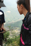  Li Cai dans les jardins à thé