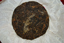 Slab wild tea Da Shan Rong Shi for Purple Cane 2001