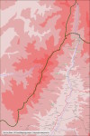 Carte de Da Xe Shan