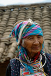 Old woman Lahu near Bing Dao