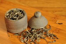 Dégustation d un puerh <span class='translation'>(Pu Er tea)</span> primeur