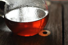 Liqueur d'un puerh <span class='translation'>(Pu Er tea)</span> agé