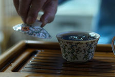 tea tasting with Deng Shi Hai