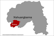 Position of Bulang Shan