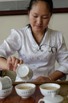 Example of tea tasting in Yunnan