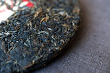 Tea puerh <span class='translation'>(Pu Er tea)</span> after 10 years of maturation