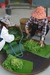 Kitchen traditional Jinuo made from wild plants