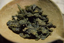 Leaves of dried Suan Cha