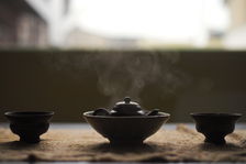 Dégustation d'un puerh <span class='translation'>(Pu Er tea)</span> affiné