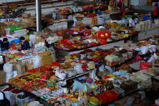 Marché en Chine