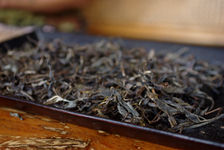 Mao cha de feuilles violettes travaillées (Wang Bing, YiWu)