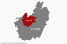 Yong De par rapport au Yunnan