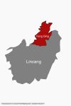 Location of Xian Feng in Qing Lincang