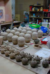  Parts being in the studio of Lin Jianhong