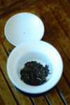 3 grammes de thé dans un gaiwan de 150 millilitres