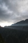 Hautes montagnes dans le nord du Yunnan