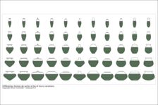 Différentes formes de jarres à thé et leur variations