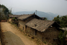 Petit village dans les hauteurs de Ailao Shan