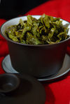  Infused leaves in a Gaiwan