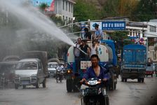 Fete de l'eau à Shuangjiang, Lincang