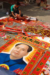  Mao always quotte among vendors posters for the new year