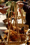 Marché dans un village de Lincang avant le nouvel an