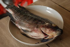 Poisson élément immanquable du repas de nouvel an