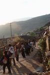  Procession during the celebration in a village Bulang Lincang