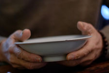Tea Bowl in the hands of Chow Yu