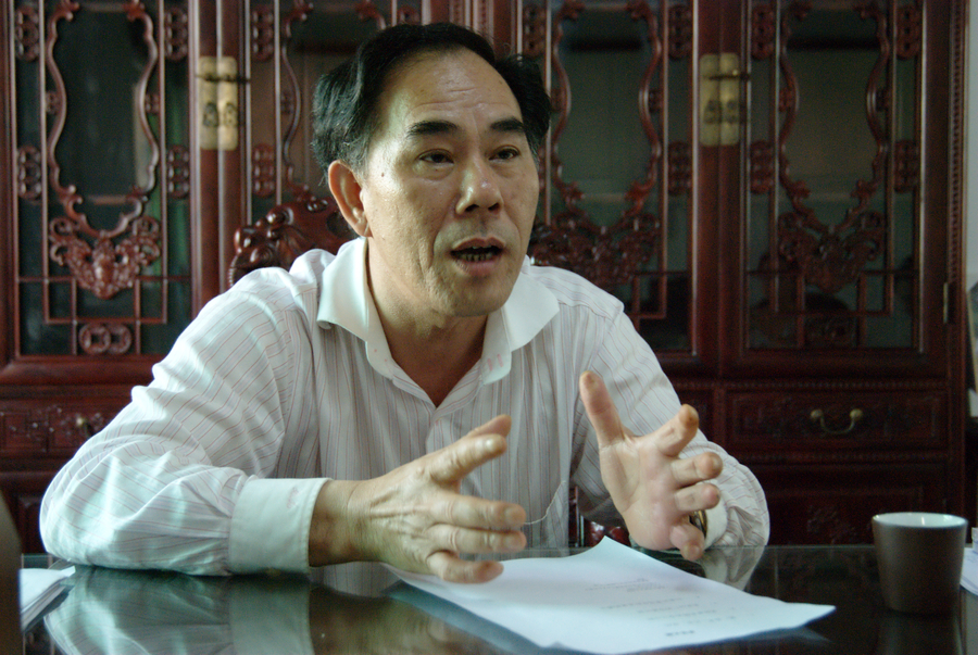 A discuss with Chen Sheng He